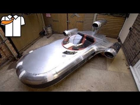 Fabricating a Metal Landspeeder that DRIVES 